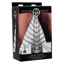 Master Series Heavy Hitch Ball Stretcher Hook with Weights Silver