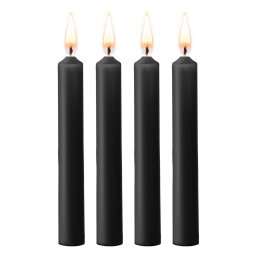 Ouch! Teasing Wax Candles Parafin 4-pack Black
