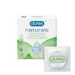 Durex Naturals 3 pack - SALE exp. 10/2025