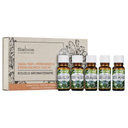 Saloos Set of 100% Natural Essential Oils Aromatherapy Magic 5 pack