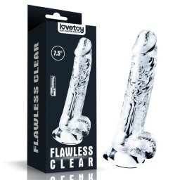 LoveToy Flawless Clear Dildo 7.5"