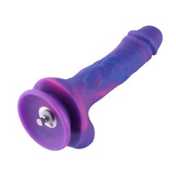 HiSmith HSA58 Silicone Dildo KlicLok 8.4" Purple