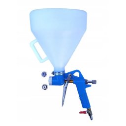 Pistol aplicat vopsele lavabile, tencuieli, vas superior, plastic, 4 bar, 5 L, 4/6/8 mm, Richmann