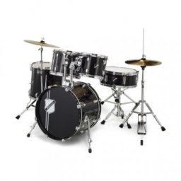MILLENIUM FOCUS 18 DRUM SET BLACK