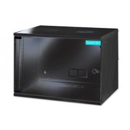 Cabinet 19" 7U montare perete 358x515x400mm, Spacer SPCW-7U-BK