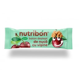 NUTRIBON BATON NUCA CU VISINE 30GR