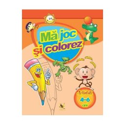 Ma joc si colorez 4-6 ani