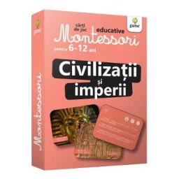 Civilizatii si imperii. Carti de joc Montessori pentru 6-12 ani