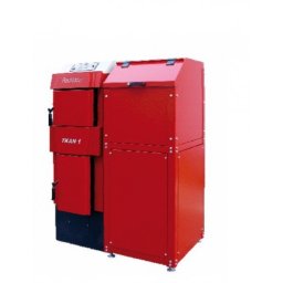 CAZAN DIN OTEL PE PELETI/MULTICOMBUSTIBIL TKAN2 50KW