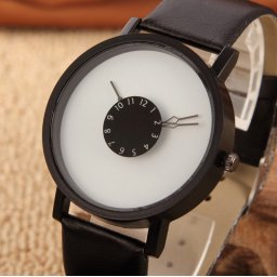 Ceas dama white black