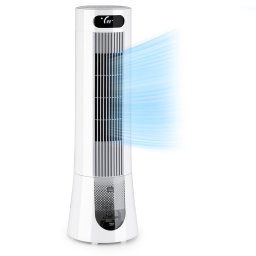 Klarstein Skyscraper Frost, răcitor de aer, 45 W, 7 litri, 2 rezerve, mobil (ACO4-SkyscraperFrstW)