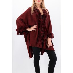 Poncho Bordo
