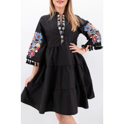 Rochie cu motive Traditionale Ligia 2