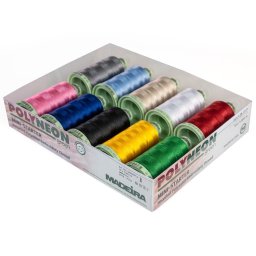 Ata de brodat MADEIRA Kit Ministarter Polyneon 40 10conuri x 1000m