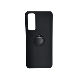 Husa Telefon Silicon Huawei P Smart 2021 Liquid Black Ring