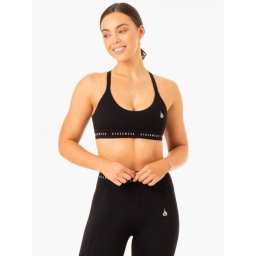 Ryderwear Reflex Cross Over Sports Bra Black - XL