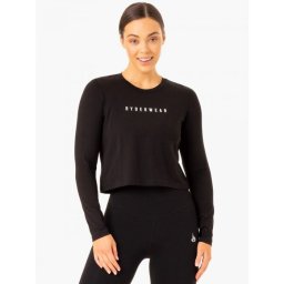 Ryderwear Bluză pentru femei Long Sleeve Top Foundation Black XS