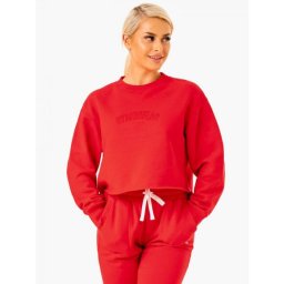 Ryderwear Hanorac pentru femei Ultimate Fleece Red S