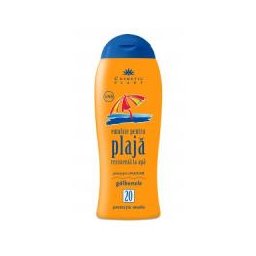 Emulsie pentru plaja rezistenta la apa spf 20 cu galbenele 200ml COSMETIC PLANT