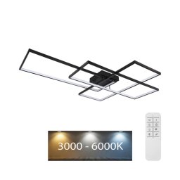 Plafonieră LED dimabilă Globo 67227-100B GABRIEL LED/100W/230V + telecomandă
