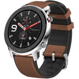 Ceas Smartwatch Amazfit GTR, 47mm, Bluetooth, Stainless Steel