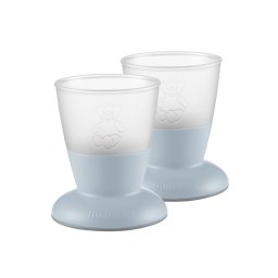 Set Pahare pentru bebe (2 buc), Powder Blue
