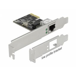 Placa de retea PCI Express Gigabit + low profile, Delock 89189