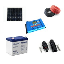 Sistem Fotovoltaic cu Panou 55W Victron Energy