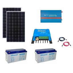 Sistem Fotovoltaic Off-Grid MORE 840Wp cu Invertor Victron Energy 1200VA