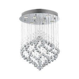 Luxera 62412 - Lustra aplicata de cristal CHESTER 6xGU10/50W/230V