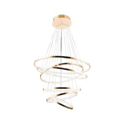 Azzardo AZ2921 - Lustră LED pe cablu dimmabilă WHEEL 6xLED/140W/230V