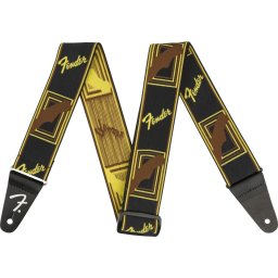 Fender Weighless 2 Monogram Black/Yellow/Brown