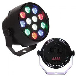 MINI LED PAR PORTABIL RGB+W 12X1W