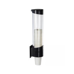 Suport Pahare Plastic-Carton Negru 9 cm