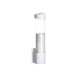 Suport Pahare Plastic-Carton Alb 8 cm