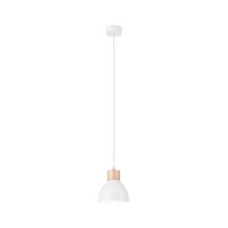 Lustră pe cablu NICO 1xE27/60W/230V albă