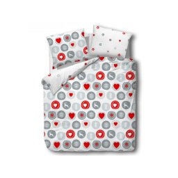 Lenjerie de pat bumbac satinat 1465/1/220x200 SATYNLOVE