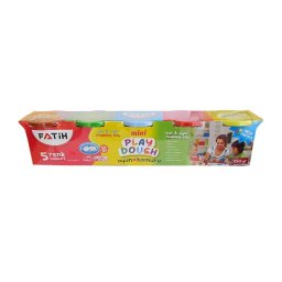 Plastilina 5 culori, Fatih, 250 grame