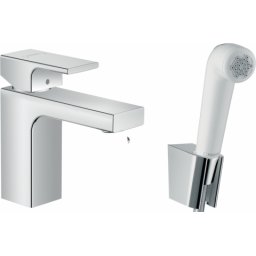 Baterie lavoar Hansgrohe Vernis Shape cu dus igenic crom lucios
