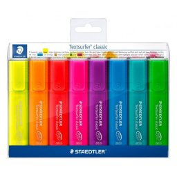 Textmarker neon STAEDTLER Classic, 8 buc/set