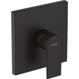 Baterie dus Hansgrohe Vernis Shape montaj incastrat negru mat