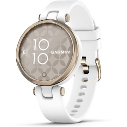 Ceas smartwatch Garmin Lily, 34 mm, HR, GPS, Cream Gold/White