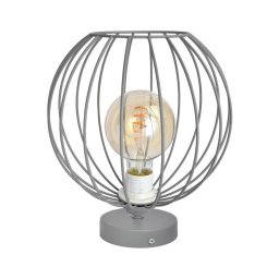 Lampă de masă MERCURE 1xE27/15W/230V gri