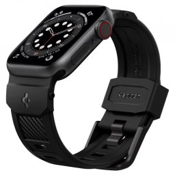 Curea SPIGEN RUGGED BAND pentru APPLE WATCH 2 / 3 / 4 / 5 / 6 / SE (38 / 40MM) MATTE BLACK