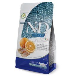 N&D Ocean Cat Adult Herring & Orange 10 kg