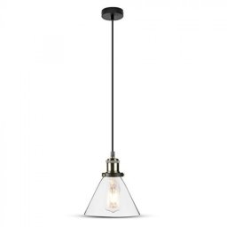 CORP SUSPENDAT PENTRU ILUMINAT MAX 60W IP20 STICLA