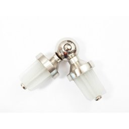 Prelungitor in unghi 19mm inox