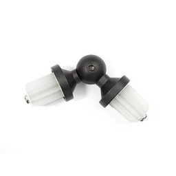 Prelungitor in unghi 19mm negru
