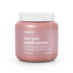 BeastPink Yum Yum Protein Spread 400 g căpșuni