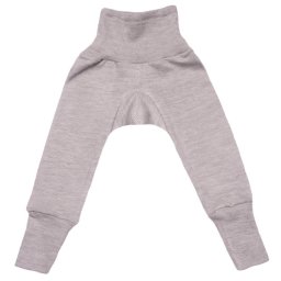 Cei mai comozi pantaloni din lână merinos si mătase, Cosilana - Grey Melange